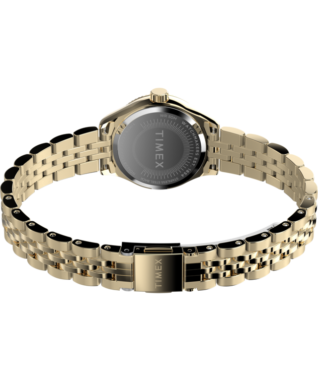 TW2W91000 Timex Legacy Mini 25mm Stainless Steel Bracelet Watch  Caseback with Attachment Image