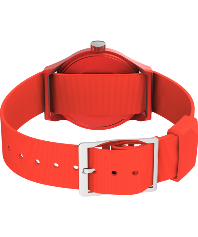 TW2W91300 MK1® 36mm Fabric Strap Watch Caseback with Attachment Image