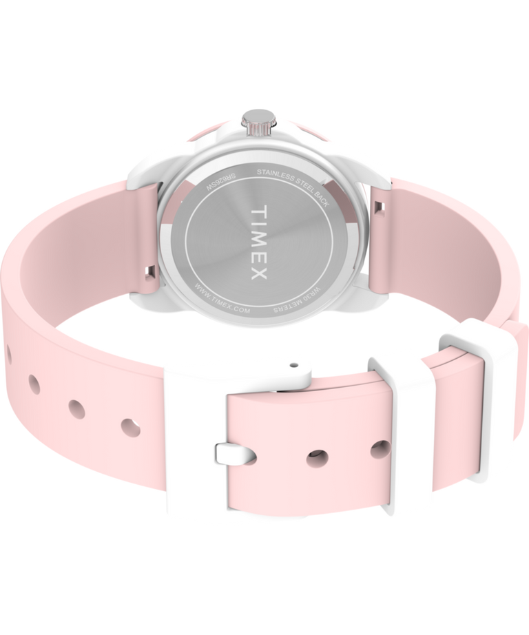 TW2W92000 TIMEX TIME MACHINES® 30mm Silicone Strap Watch Caseback with Attachment Image