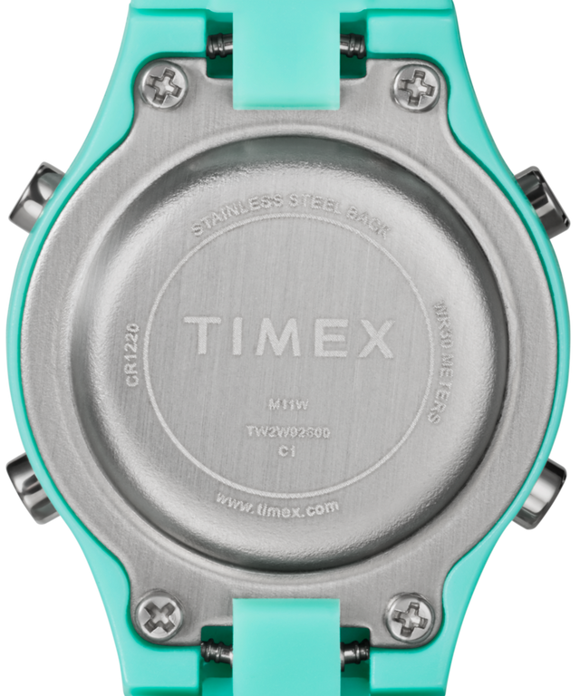 TW2W92600 TIMEX TIME MACHINES® 27mm Resin Strap Watch  Caseback Image