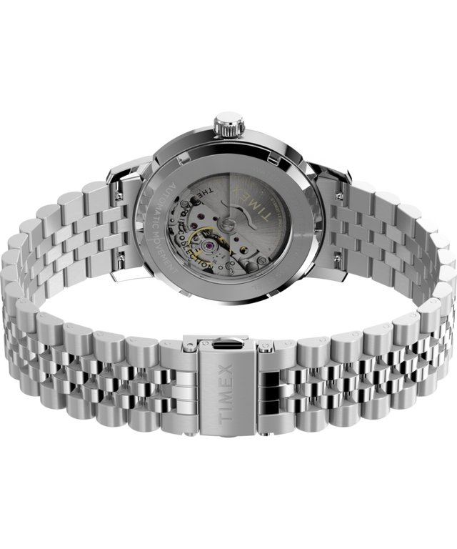 TW2W93200 Marlin® Automatic 40mm Stainless Steel Bracelet Watch Caseback with Attachment Image