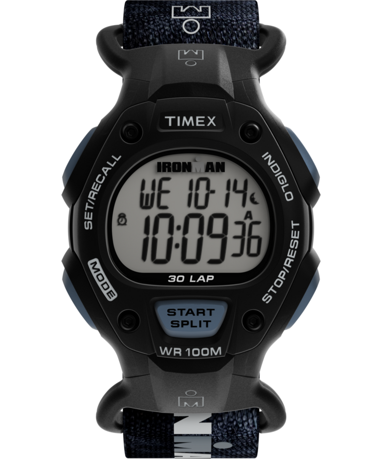 TIMEX® IRONMAN® Classic 30-Lap 38mm Recycled Fabric Strap Watch