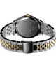 TW2W95100 Peanuts® x Timex Legacy In Bloom 34mm Stainless Steel Bracelet Watch Caseback with Attachment Image