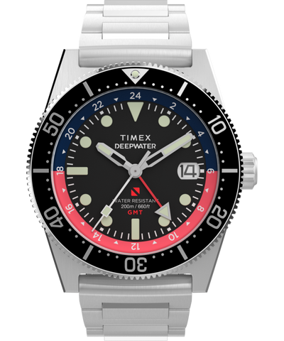 TW2W95300 Deepwater Reef 200 GMT 41mm Stainless Steel Bracelet Watch Primary Image