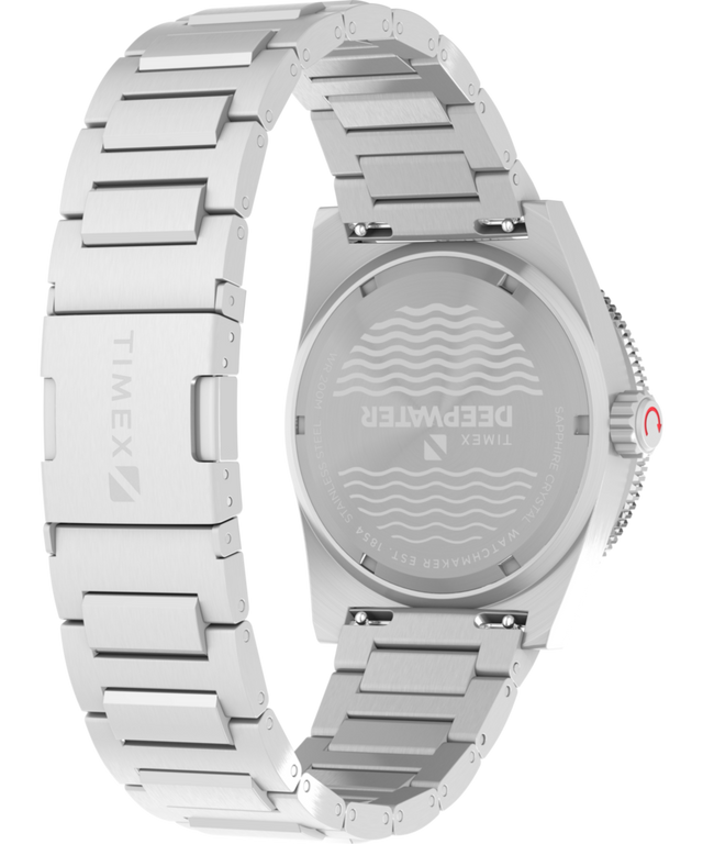 TW2W95300 Deepwater Reef 200 GMT 41mm Stainless Steel Bracelet Watch Caseback with Attachment Image