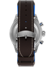 TW2W97200 Timex Fly-Back Chronograph x Pan Am® 43mm Leather Strap Watch  Strap Image