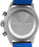 TW2W97200 Pan Am® x Timex Fly-Back Chronograph 43mm Leather Strap Watch  Caseback Image