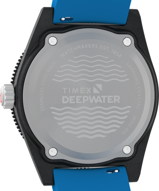 TW2Y02500 Deepwater Reef 200 XCF 43mm Synthetic Rubber Strap Watch Caseback Image