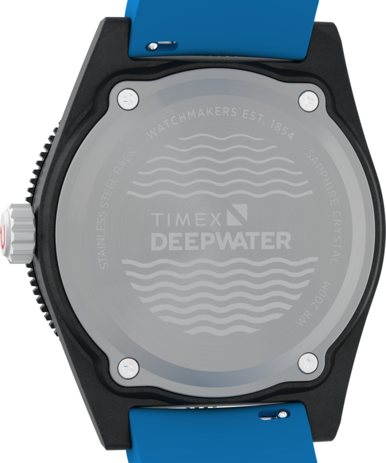 TW2Y02500 Deepwater Reef 200 XCF 43mm Synthetic Rubber Strap Watch Caseback Image