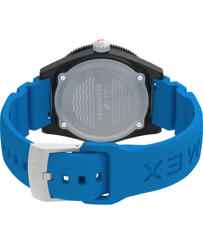 TW2Y02500 Deepwater Reef 200 XCF 43mm Synthetic Rubber Strap Watch Caseback with Attachment Image