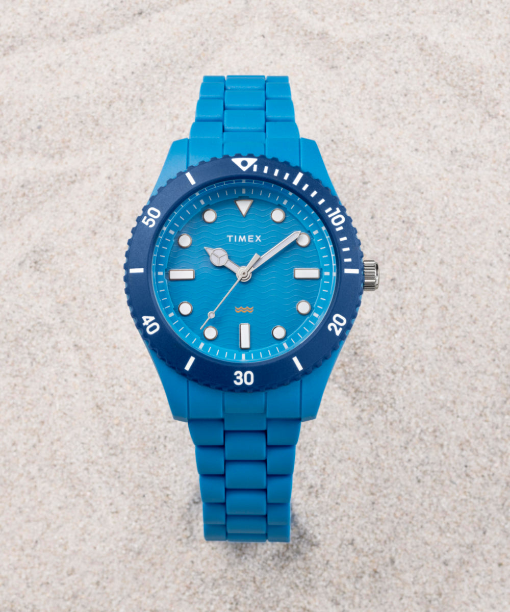 Timex Legacy #tide 42mm Recycled Plastic Bracelet Watch