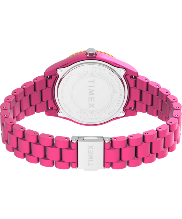 TW2Y04600 Timex Legacy #tide™ 37mm Recycled Plastic Bracelet Watch Caseback with Attachment Image