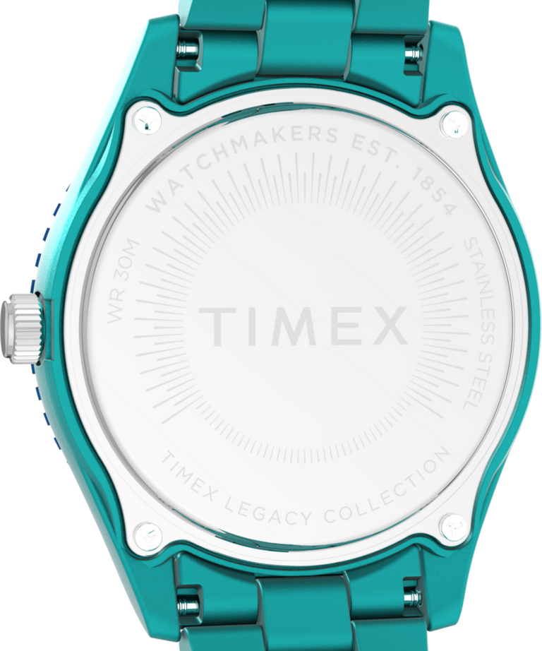 TW2Y04700 Timex Legacy #tide™ 37mm Recycled Plastic Bracelet Watch Caseback Image