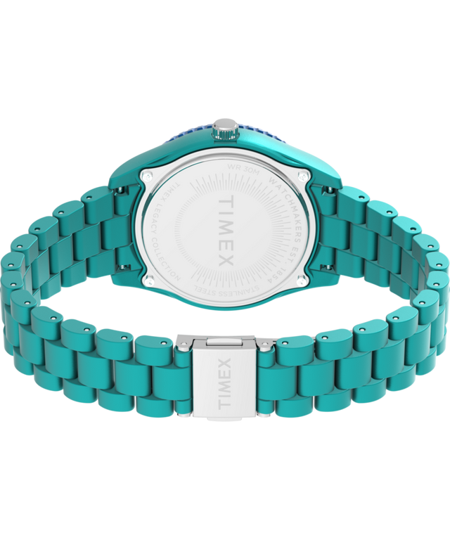 TW2Y04700 Timex Legacy #tide™ 37mm Recycled Plastic Bracelet Watch Caseback with Attachment Image