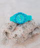 TW2Y04700 Timex Legacy #tide™ 37mm Recycled Plastic Bracelet Watch Campaign Key Silhouettes (Beauty shots) Image