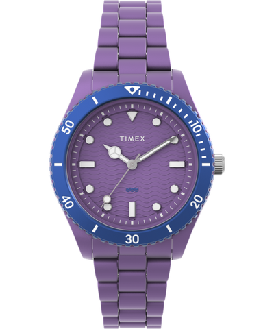 TW2Y04800 Timex Legacy #tide™ 37mm Recycled Plastic Bracelet Watch Primary Image