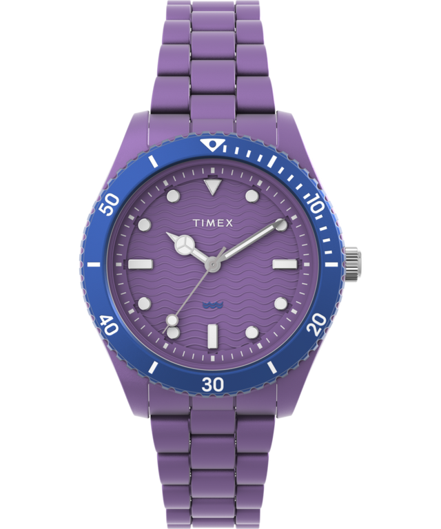 TW2Y04800 Timex Legacy #tide™ 37mm Recycled Plastic Bracelet Watch Primary Image