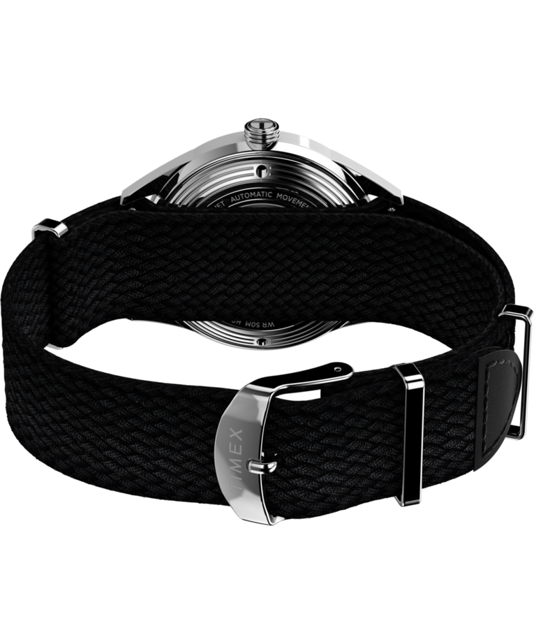 TW2Y06400 Marlin® Jet Automatic 38mm Fabric Strap Watch
 Caseback with Attachment Image