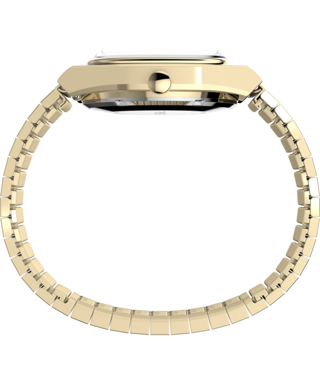 TW2Y07200 Timex® Automatic 1983 E Line Reissue 34mm Gold-Tone Expansion Band Watch Profile Image