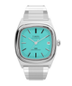 TW2Y07300 Timex® Automatic 1983 E Line 34mm Stainless Steel Expansion Band Watch Primary Image