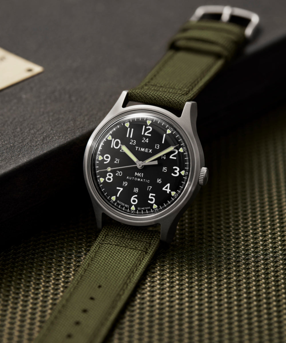MK1® Automatic 40mm Fabric Strap Watch - TW2Y07800 | Timex EU