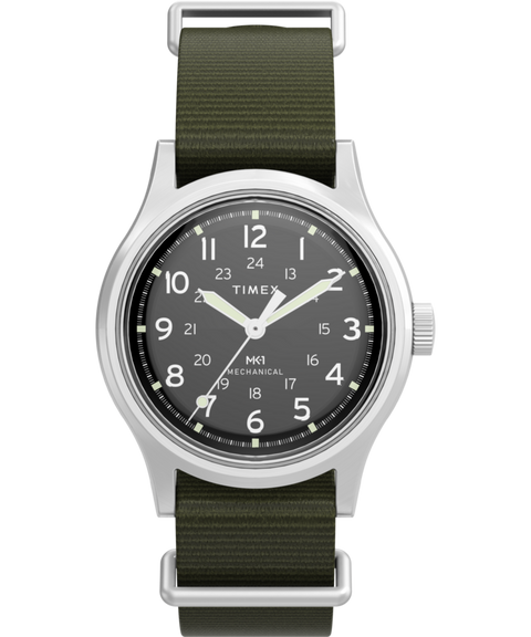 MK1® Hand-Wound 36mm Fabric Strap Watch - TW2Y07900 | Timex EU MK1® Hand-Wound 36mm Fabric Strap Watch - TW2Y07900 | Timex EU