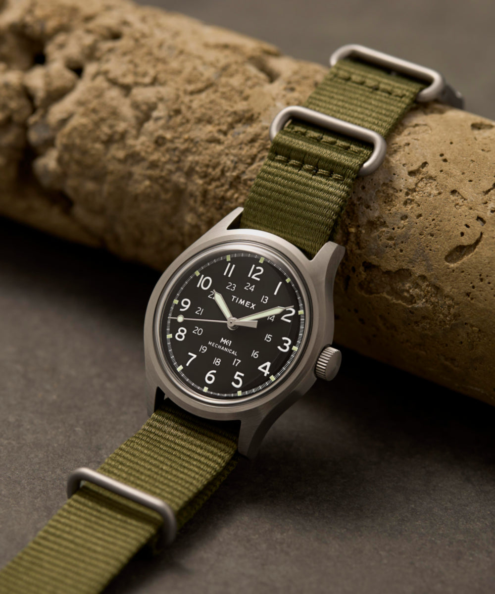 TIMEX タイメックス TW2Y07900 MK-1 MK1® Hand-Wound 36mm Fabric Strap Watch - TW2Y07900 | Timex EU