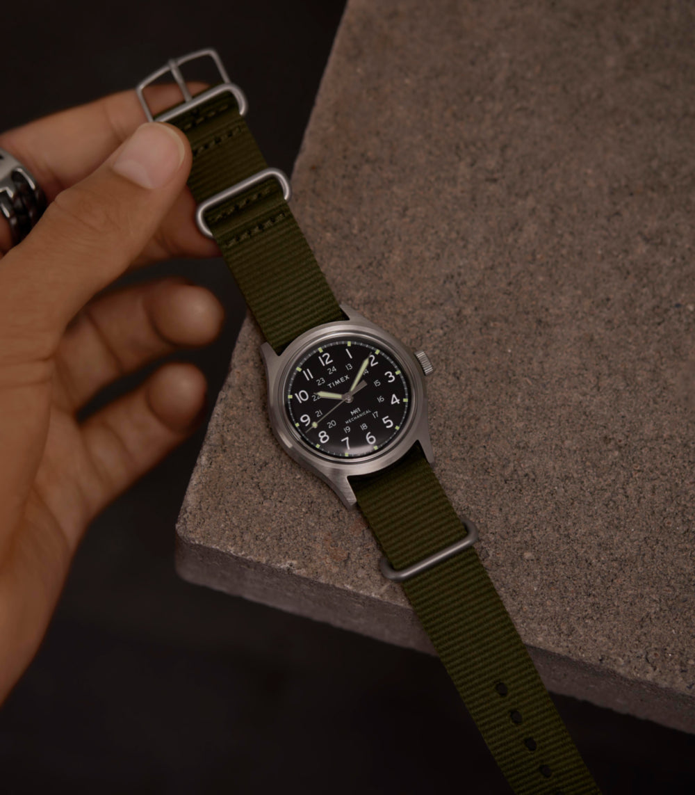 TIMEX MK1 TW2Y07900 36mmミリタリーウォッチ MK1® Hand-Wound 36mm Fabric Strap Watch - TW2Y07900 | Timex EU