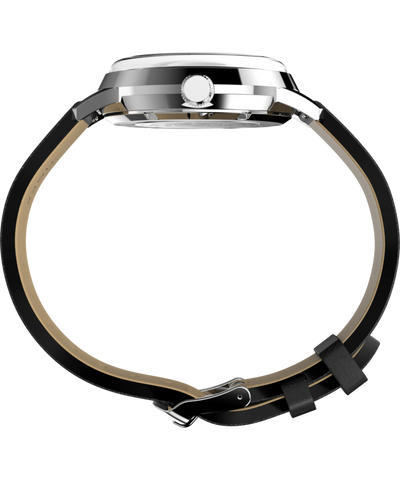 TW2Y10000 Timex x Peanuts® Marlin® Automatic 75th Anniversary Edition 40mm Leather Strap Watch Profile Image