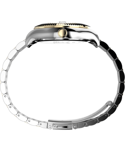 TW2Y11100 Timex x Peanuts® Timex Legacy Bowtie 34mm Stainless Steel Bracelet Watch Profile Image