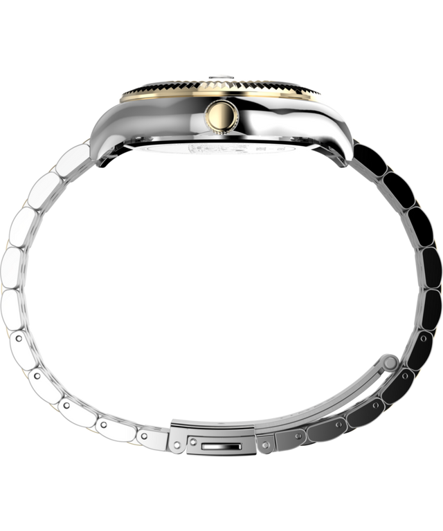 TW2Y11100 Peanuts® x Timex Timex Legacy Bowtie 34mm Stainless Steel Bracelet Watch Profile Image