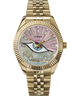 TW2Y11200 Timex x Jacquie Aiche Guiding Light 36mm Stainless Steel Bracelet Watch Primary Image