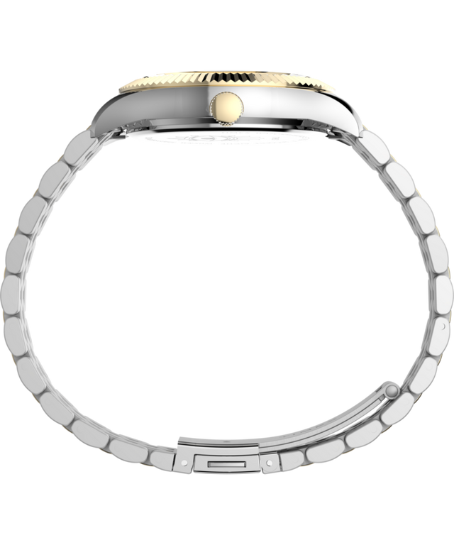 TW2Y11300 Timex x Jacquie Aiche 36mm Stainless Steel Bracelet Watch Profile Image