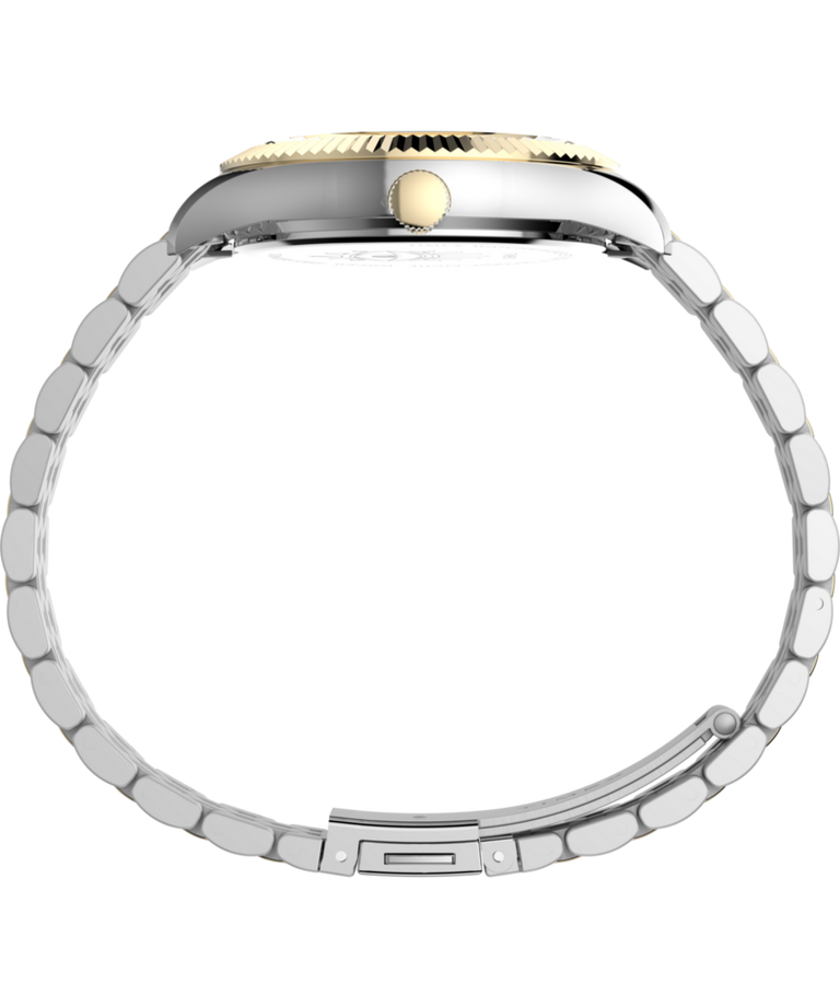 TW2Y11300 Timex x Jacquie Aiche 36mm Stainless Steel Bracelet Watch Profile Image