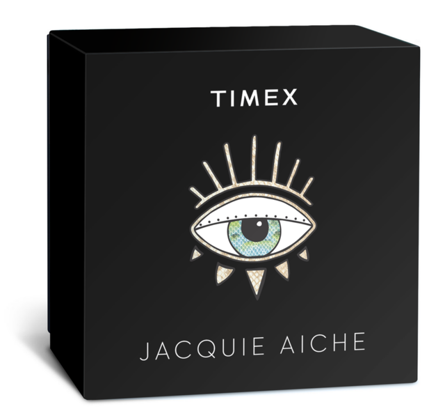 TW2Y11300 Timex x Jacquie Aiche 36mm Stainless Steel Bracelet Watch Alternate Image 1