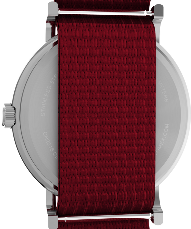 TW2Y11700 Peanuts® x Timex Weekender Balloon 38mm Fabric Strap Watch Caseback Image