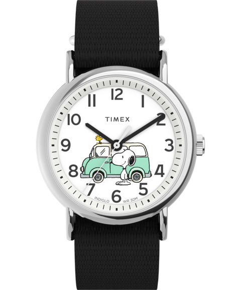 Peanuts® x Timex Van 38mm Fabric Strap Watch - TW2Y11800 | Timex EU
