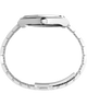 TW2Y12100 Q Timex® Continental GMT 39mm Stainless Steel Bracelet Watch Profile Image