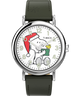 TW2Y12400 Peanuts® x Timex Weekender Holiday Dial 40mm Leather Strap Watch Primary Image