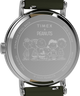 TW2Y12400 Peanuts® x Timex Weekender Holiday Dial 40mm Leather Strap Watch Caseback Image
