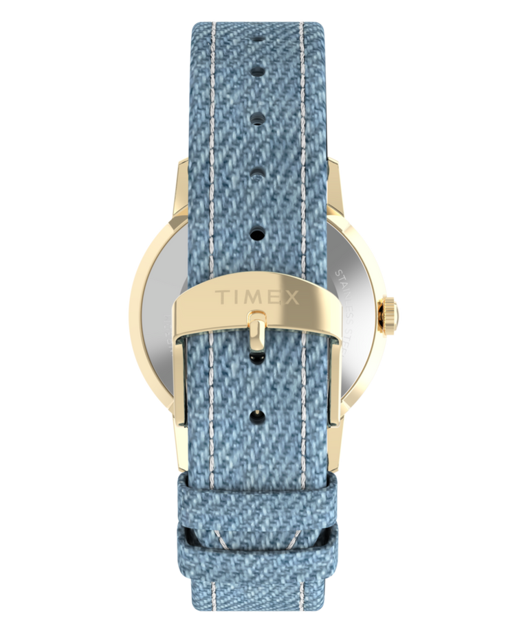TW2Y12500 Peanuts® x Timex Marlin® 1965 Reissue Inspired Snoopy Tennis 34mm Fabric Strap Watch Strap Image