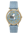 TW2Y12500 Peanuts® x Timex Marlin® 1965 Reissue Inspired Snoopy Tennis 34mm Fabric Strap Watch Primary Image