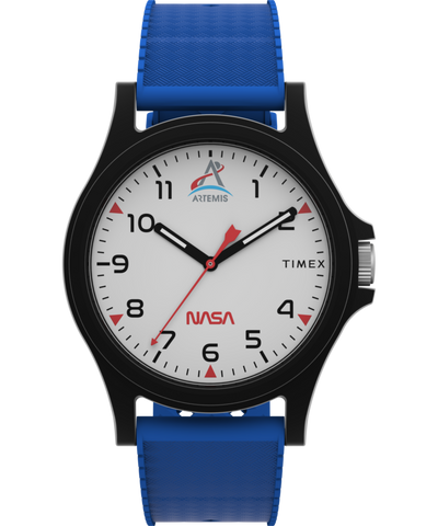 TW2Y13100 Timex Main Street NASA Artemis 40mm Silicone Strap Watch Primary Image