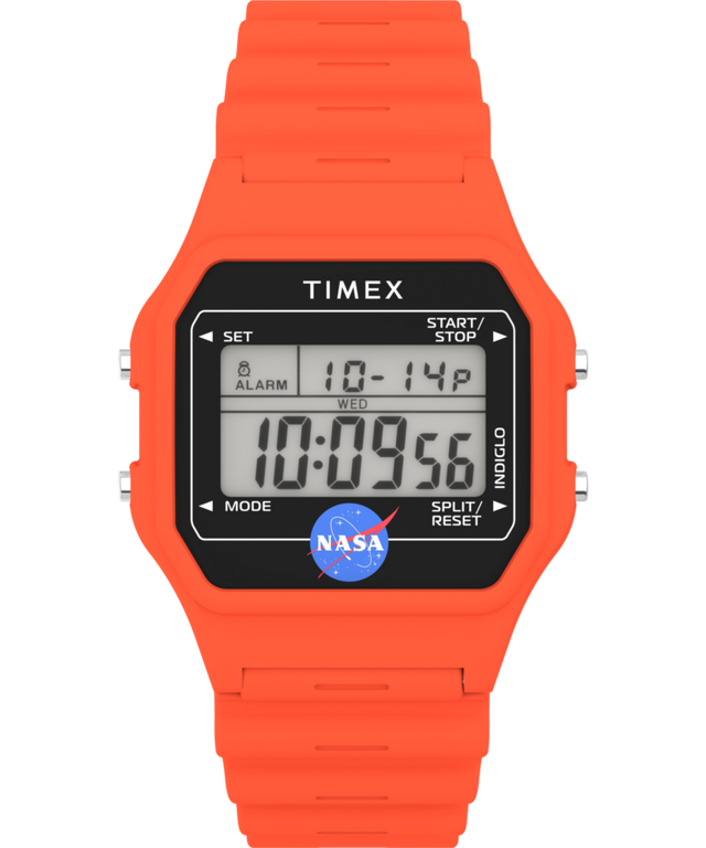 Timex Main Street NASA Artemis Digital 36mm Resin Strap Watch Timex Main Street NASA Artemis Digital 36mm Resin Strap Watch