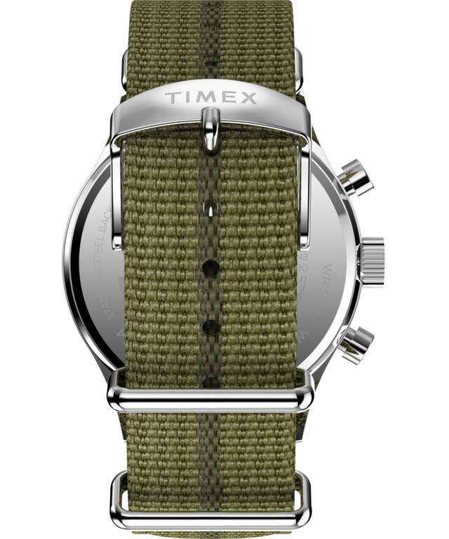 TW2Y15700 Timex Weekender New England Chronograph 40mm Eco-Conscious Fabric Strap Watch Strap Image