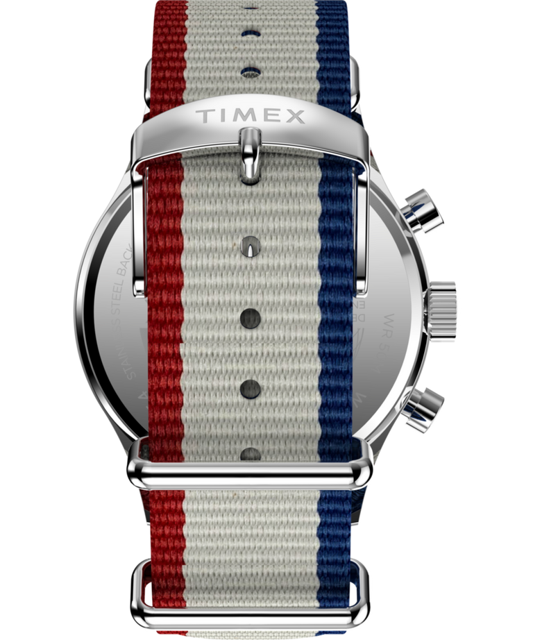 Timex Weekender New England Chronograph 40mm Eco-Conscious Fabric Timex Weekender New England Chronograph 40mm Eco-Conscious Fabric