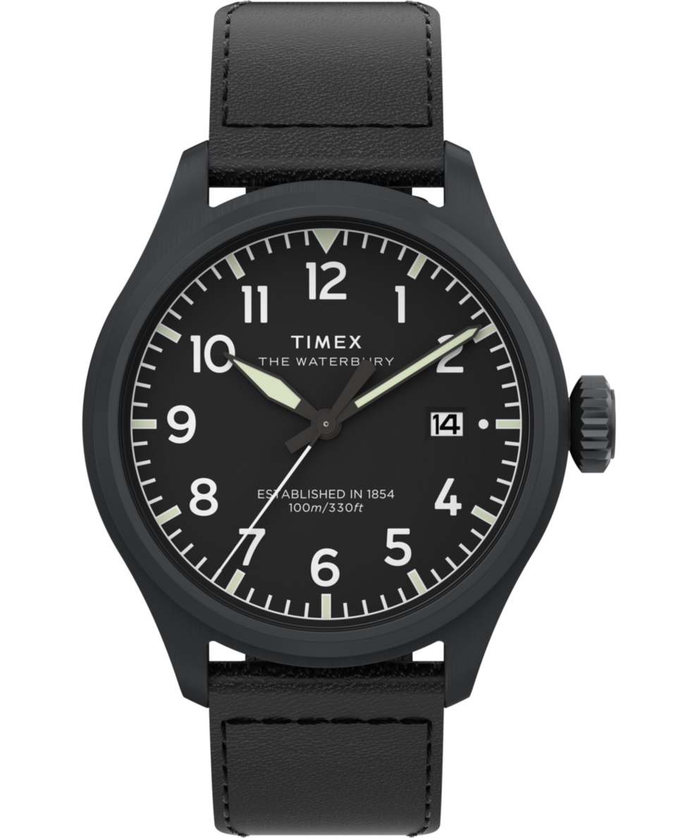 TW2Y18900 Waterbury Ace 41mm Leather Strap Watch Primary Image
