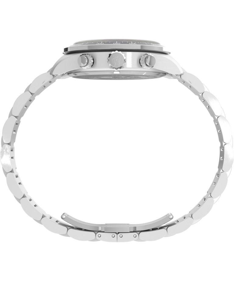 TW2Y19200 Waterbury Heritage Chronograph 39mm Stainless Steel Bracelet Watch   Profile Image