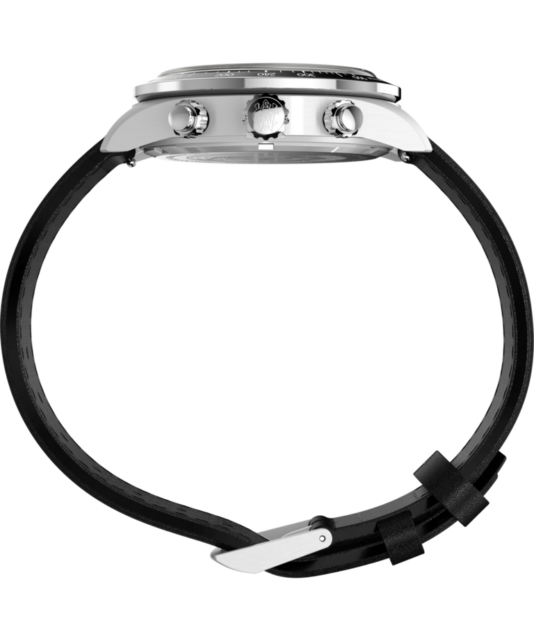 TW2Y19300 Waterbury Heritage Chronograph 39mm Leather Strap Watch  Profile Image