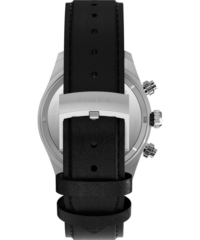 TW2Y19300 Waterbury Heritage Chronograph 39mm Leather Strap Watch  Strap Image